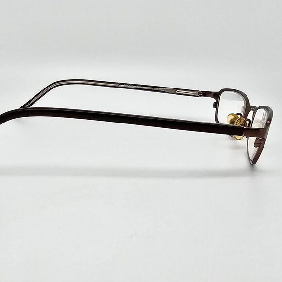 Burberry B9429 0KB7 Bronze Crystal Brown Eyeglasses Frame w Case Italy 48-19-135 - Picture 6 of 15